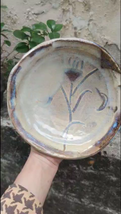 🥣Bát chawan mộc méo và cặp bát men lam đu đeo