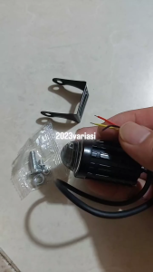 2pc Lampu Tembak Sorot Laser Gun LED D2 r Sorot Lasergun2 Warna Putih Kuning