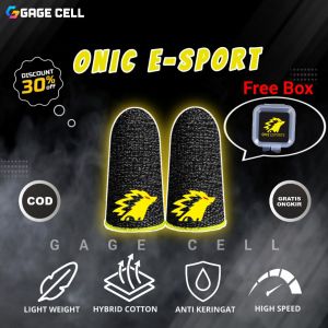 FREE BOX SEPASANG SARUNG JEMPOL GAMING ANTI KERINGAT SENSITIF BASAH PREMIUM