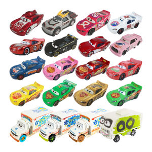 Disney Cars 3 2 Lightning Mcqueen Original Collectible Metal Mini Miniature Vehicle Small Model Toy Kids Children Boy Gift