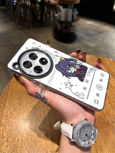 Tingzhuan Laser Engraving Music Player Phone Case for OnePlus 15 Womens Style Six Flowers Bird Swimming Popular Ace5 pro Model