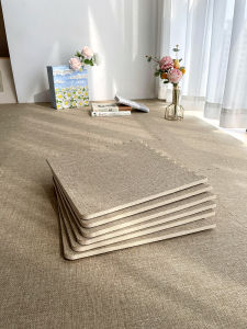 Summer Japanese-Style Foam Patch Floor Mat Large-Area Full-Spread Dormitory Renovation For Home Linen Bay Window Cushion Removable and Washable