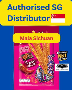 TARO Spicy Fish Snack 18g x 6 packs MIX & MATCH Halal Certified Extreme Spicy Seafood Snack from Thailands No 1 Fish Snack.