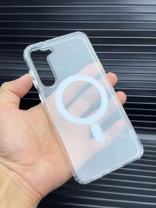 Magnetic Magsafe Acrylic Transparent Airbag Anti-fall Phone Case