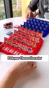 96 Cards Who Is It Board Game Original Guessing Game Family Kids Gift Classic Board Game Portable tourism school outdoor development of childrens intelligence