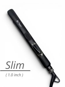 Floactive Professional hair straighteners with 3 different sizes for styling.