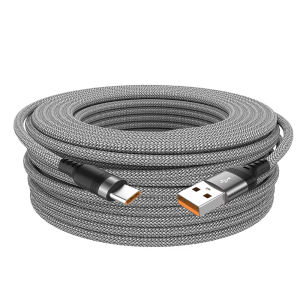 Cáp USB C NNBILI Sạc Nhanh 5A 1-3M Thích Hợp Cho Huawei Oppo 3-8M Nối Dài Bện Cáp Điện Thoại Di Động