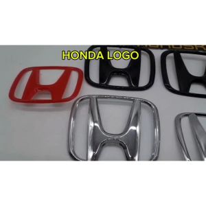 ORIGINAL HONDA CITY CIVIC JAZZ STREAM ACCORD ODYSSEY FRONT REAR LOGO SILVER BLACK RED