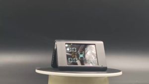 TPMS Large Screen Wireless Solar Tire Pressure Monitor Optional Built-in External Sensor Car Tire Pressure Monitoring