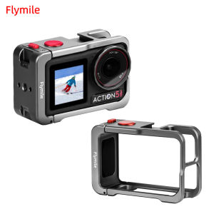 กรงโลหะฟลายไมล์สำหรับดีไอแอคชั่น 5 โปร/4/3 เฟรมกรณีป้องกันแบบเต็มรูปแบบ QUICK-รีลีส โคลด์ชูส่วนขยายอุปกรณ์เสริมกล้อง