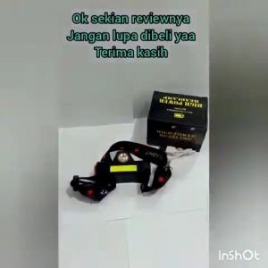 Lampu kepala cas LED 2 mode high power headlamp senter kepala cas led anti air SH T19