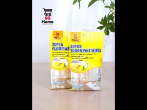 Floor Wet Wipes clean wipes Lemon X-Large Extra large | 20 sheets | pack