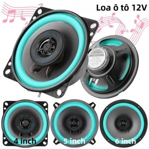 Loa Xe Hơi Đồng Trục Đa Năng 4/5/6.5 Inch Loa Siêu Trầm 100W/160W Dải Tần Đầy Đủ Âm Thanh Nổi Ô Tô