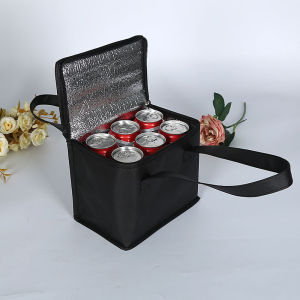 【On Sale】Fresh Cooler Bags Waterproof Nylon Portable Zipper Thermal Oxford Lunch Bag