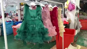 0-5-Year-Old Toddler Baby Dresses New Type One-Year-Old Birthday Party Dress Official Baby Girl Christmas Dress