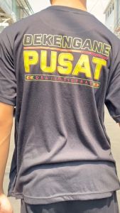 KAOS ATASAN OBLONG DISTRO PRIA DEWASA LENGAN PENDEK GAMBAR DEPAN BELAKANGT-SHIRTKEKINIXS-XXL-621