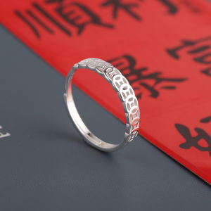 CHINSE | Lucky Wealth Fortune Ring 999 Silver