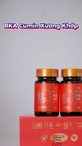 Bắc Hà Vicumax Bkacumin Xương Khớp - Sản Phẩm OCOP 3 Sao - 30 Viên Hộp - Hỗ Trợ Mạnh Gân Cốt