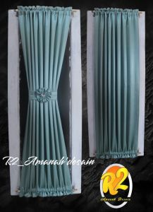 GORDEN JENDELA KUPU/KUPU MINIMALIS BLAKOUT GLOSY PREMIUM TEBAL