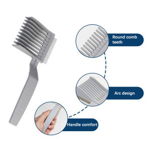 Fading Comb Professional Hair Cutting Positioning Comb Barber Blending Flat Top Combs Hair Clipper