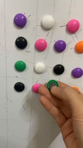 Nam châm đính bảng kích thước D20mm các màu giá bán 1 viên