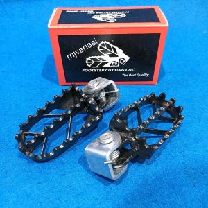 FOOTSTEP PUSTEP STEP TRAIL KLX CRF LEBAR / STEP UNIVERSAL/STEP PUSTEP TRAIL RAKITAN PNP