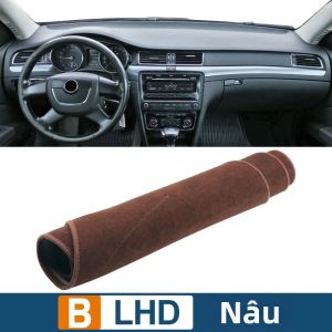 Skoda Tuyệt Vời 2 B6 3T Bảng Điều Khiển Bao Da Ô Tô Dash Thảm Chống Nắng Tấm Lót Chống Trượt Nội Thất Phụ Kiện Cho Các Mẫu Xe 2009-2015 Dép Nỉ