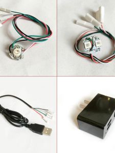 Lotus Lamp Wick Crystal Lamp Special Lamp Wick Led Yellow Light Colorful Variable Light Source Lamp Charging Bead Lamp Board Buddha Worship Bulb