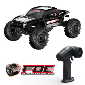 UDIRC | UDIRC UCX1804PRO 1:18 Scale RC Rock Crawler Four-Wheel Steering FOC Outrunner Brushless Motor All Terrains Off-Road Truck Adult