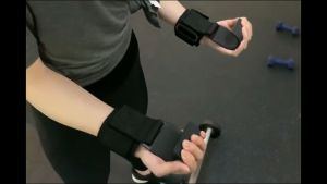 High Quality Strap Gym Protector Angkat Beban Pull Up Training Sports Gym Hook Grip Strap Wrist Support Sarung Tangan Angkat Behan