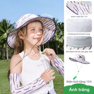 Kocotree | Mũ Nón Chống Nắng Cho Bé Có Andnhai Rộng