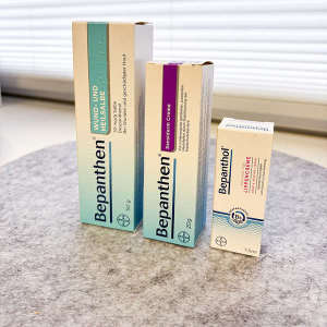 ✬Germany Bayer Bepanthen Skin Cream Baby Repair Soothing Ointment Red Butt Universal Ointment 50g◈