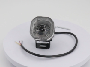 Motorcycle SpotLight Headlight Mini Driving Light 4 Modes High Low Yellow White colorful changing light