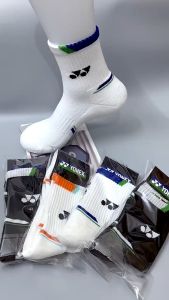 New Yonex Sports Badminton Socks For Men & Women High Cut Badminton Pro Socks Rainbow Socks