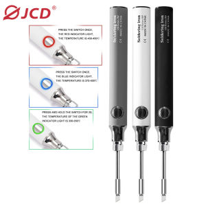JCD Wireless Charging Electric Soldering Iron USB Solder Iron 5V 8W Fast Charging lithium battery Portable Repair Welding Tools