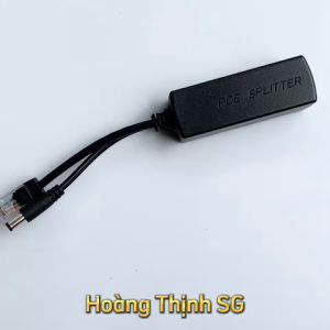 Bộ Chuyển Đổi Splitter POE 48v sang 12v Cho Camera IP Không POE - Splitter POE Hàng loại tốt