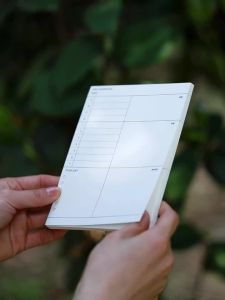 Chaoyu Simple Notepad Small Notebook Tearable Student Study Weekly Plan Schedule Book Self-Discipline Check-In Book