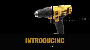 DEWALT CORDLESS HAMMER DRILL DCD716D2K-B1 12V 10MM WITH 2PCS BATTERIES & 1PC CHARGER l GERUDI l 电钻
