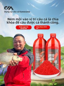CHUANZE | Mồi Dẫn Mùi Đất Sét Đỏ Cho Câu Cá Chép và Cá Trôi