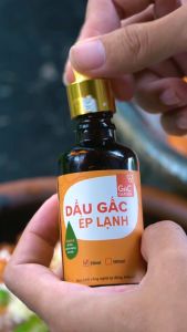 Dầu gấc ép lạnh nguyên chất Gấc Garden 50ml