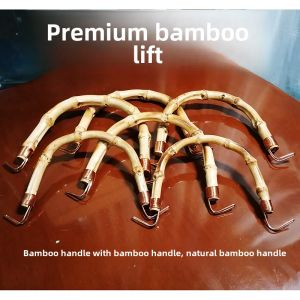 Japanese Style Ceramic Tea Pot with Bamboo Root Handle Glass Tea Brewing Pot Tea Leaf Pot Handmade Home Use Dining Utensils