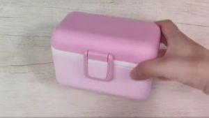 1300ml Portable Milk Powder Container Airtight Storage Baby Food Milk Box Food Storage 婴儿奶粉盒便携外出分装格大容量