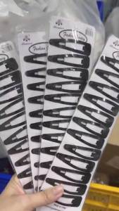 KẸP TÓC BẤM MÀU ĐEN 2 KIỂU ĐƠN GIẢN GIÁ RẺ BAUHO