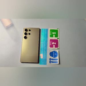 สำหรับ Samsung S25ultra ฟิล์มกันรอยหน้าจอมือถือ  s25+ สติ๊กเกอร์เรืองแสงในที่มืด s24u ฟิล์มเปลี่ยนสีด้านข้างและรอบทิศทาง