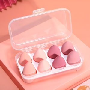 3/4/8Pcs  Makeup puff Sponge Cosmetics Powder Puff Foundation Women Blender Makeup Tool Set Make Up Tool