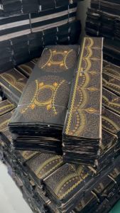 Ecer Kodian Bosbosan Songkok Bordir Motif Komputer Bahan Puring Anti Air