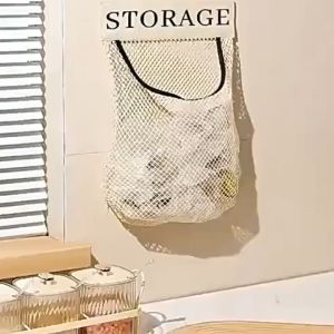 [ส่งไว จากไทย] Kokoro Home ถุงตาข่ายพลาสติก ขนาดมินิ ติดผนัง ใส่ของ เป็นที่เก็บขยะ เก็บของได้สะดวก MB236