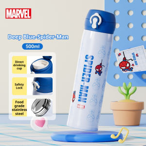 Disney | Disney Stitch Strawberry Bear Childrens Insulated Water Bottle Primary School Pupils Specialised Water Cup for Boys and Girls