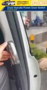 Toyota Alphard 30 Vellfire30 2015 - 2022 AGH30 ANH30 AH30 Push Botton Electric Inner Door Handle Switch