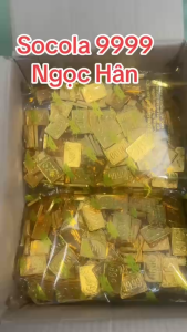 Kẹo Socola Thẻ Vàng SJC và số 9999 Ngọc Hân- Siêu Ngon-đồ ăn vặt-bánh kẹo tết-tết